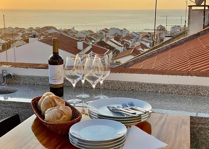 Sea Breeze Ii - Private Sea View Terrace And Office * Nazare