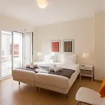 Apartment Sea Breeze Ii - Private Sea View Terrace And Office Nazare