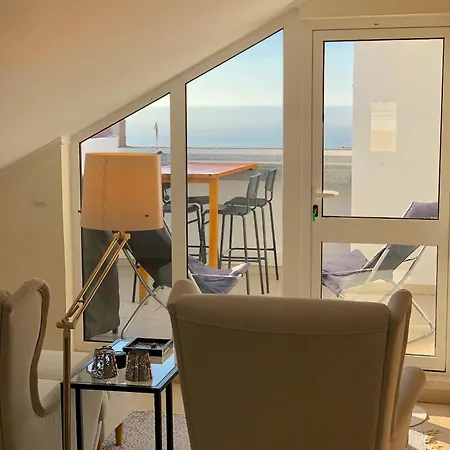Appartement Sea Breeze Ii - Private Sea View Terrace And Office Nazaré